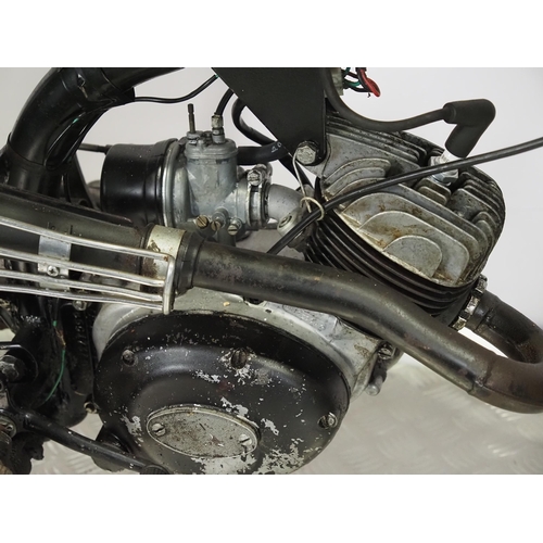 859 - Aermacchi AMF Harley Davidson MC65 Shortster motorcycle. 1971. 
Engine turns over but has been dry s... 