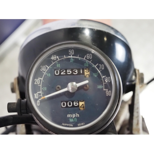 Honda MR175 motorcycle. 1977. 175cc Frame No. MR175-2103452 Engine No ...