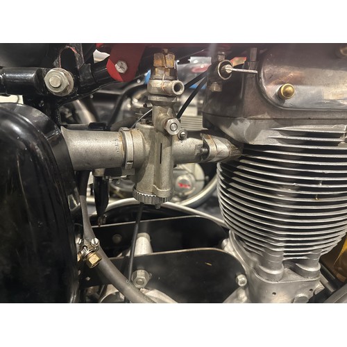 820 - Matchless G80 TCS motorcycle. 1959
Frame No. C8772
Engine No. 59/G80TCS 3433
Engine turns over with ... 