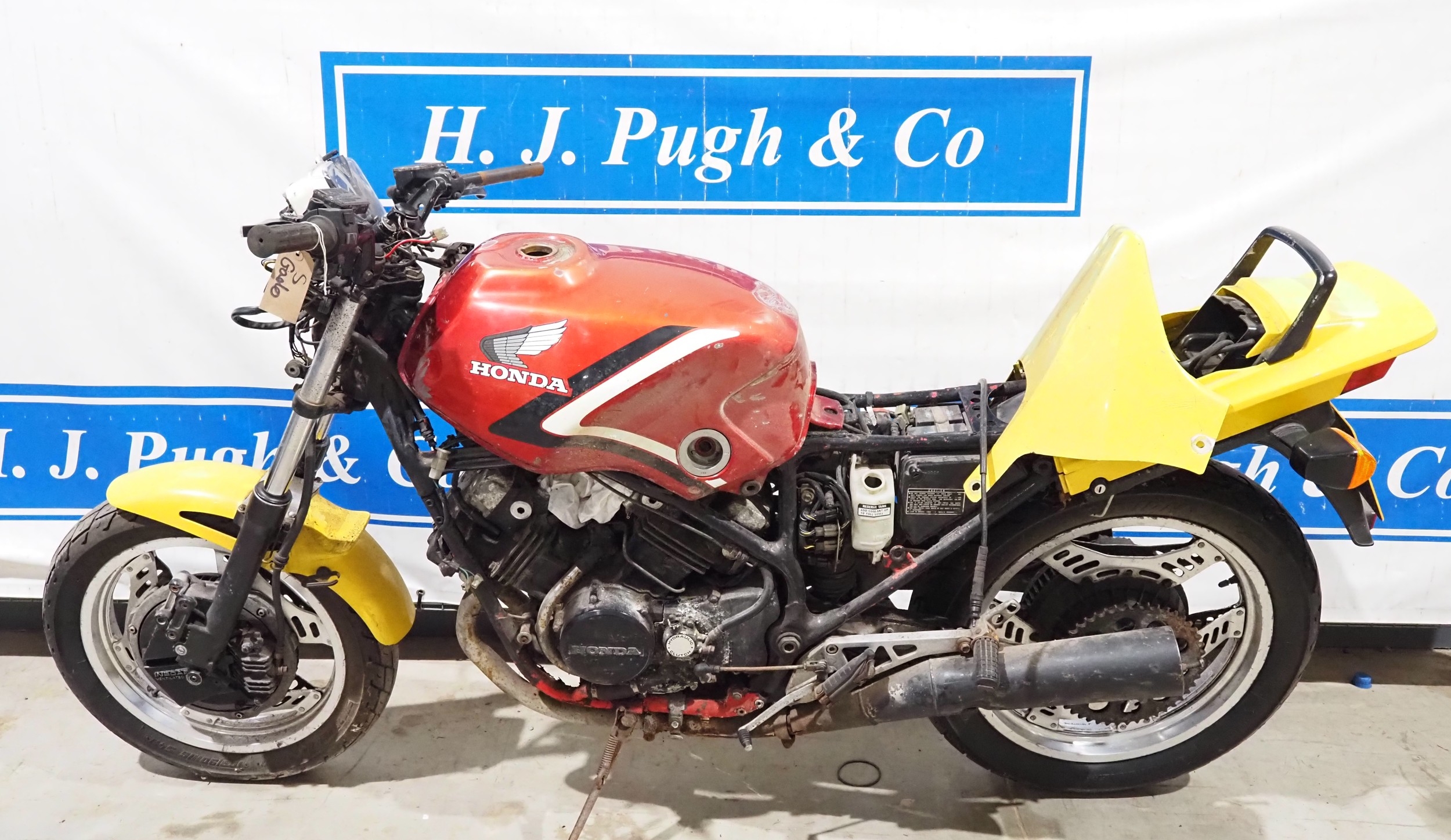 Honda VF400F motorcycle project. 1983. 399cc Property of a deceased ...