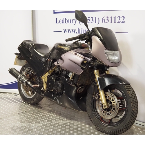 Kawasaki ZX400 motorcycle. 1988. 400cc Part of a private