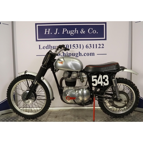Matchless 350CSR scrambler. 1960. 350cc Engine No. 62/CSR/13124 Engine ...