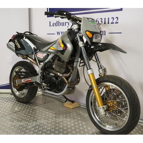 CCM 640E Supermoto motorcycle. 2000. 598cc Engine turns over with ...