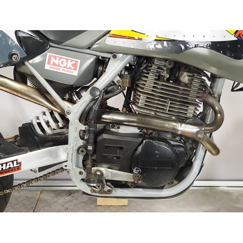 CCM 640E Supermoto motorcycle. 2000. 598cc Engine turns over with ...