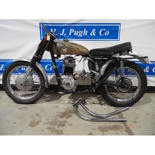 Matchless rolling chassis fitted with Norton engine, Lucas Competition ...