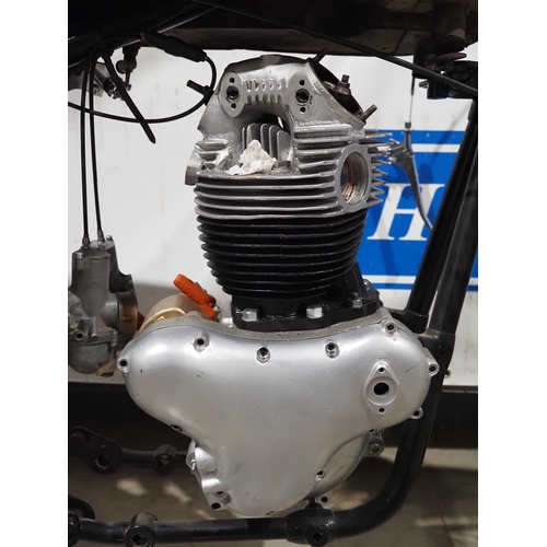 Matchless rolling chassis fitted with Norton engine, Lucas Competition ...