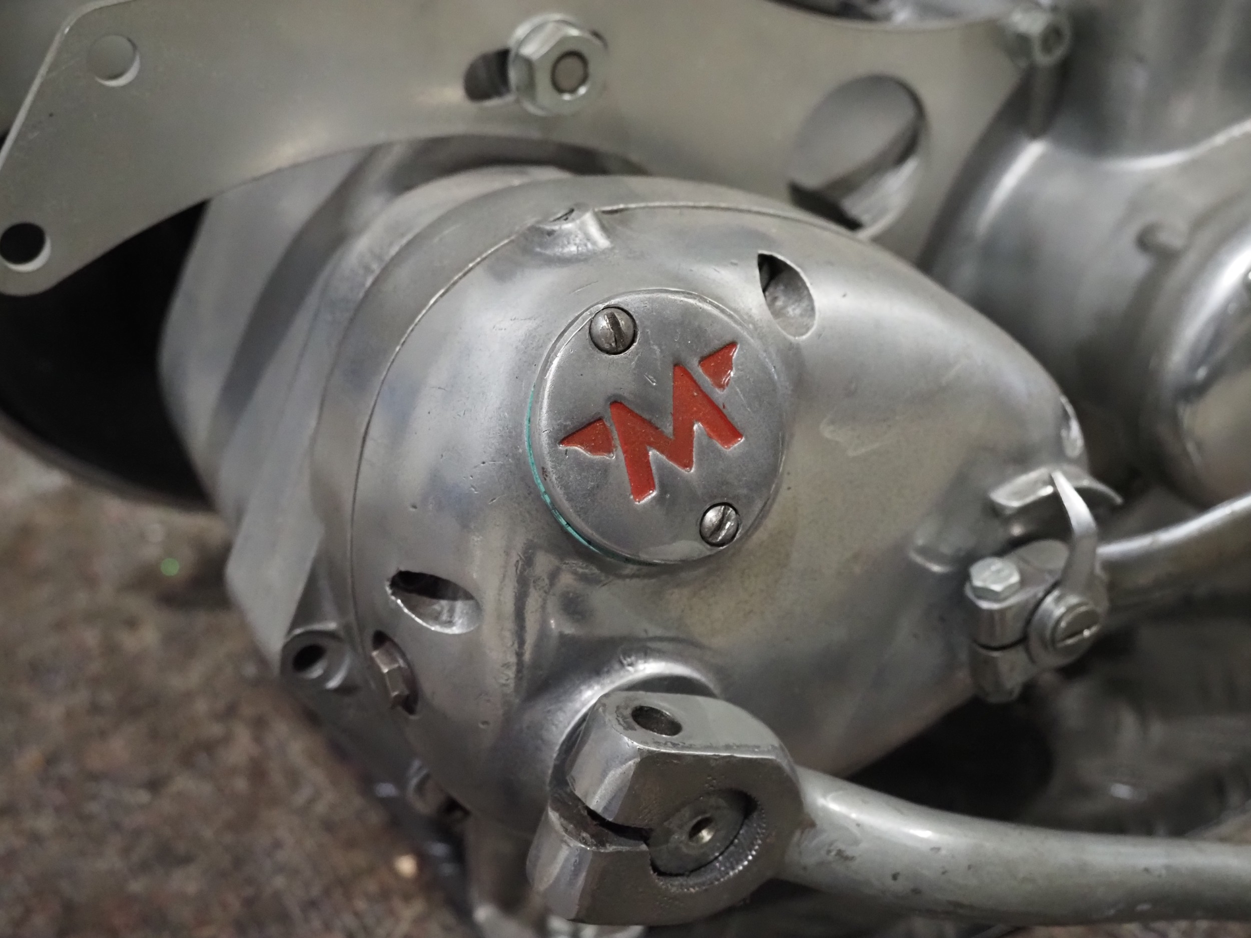 Matchless G80S engine, no crank, complete with Lucas Competition ...
