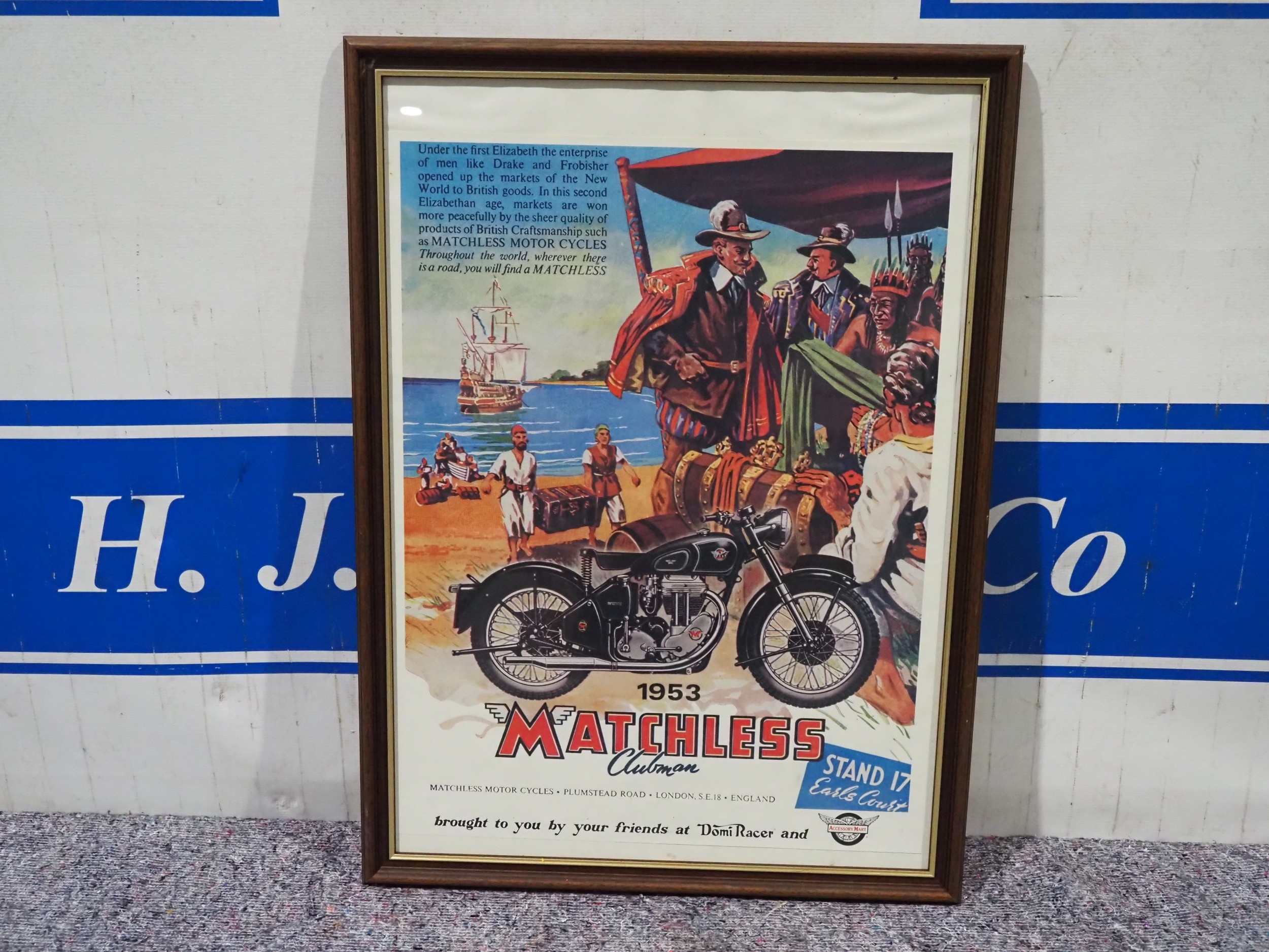 Matchless advertising print 30