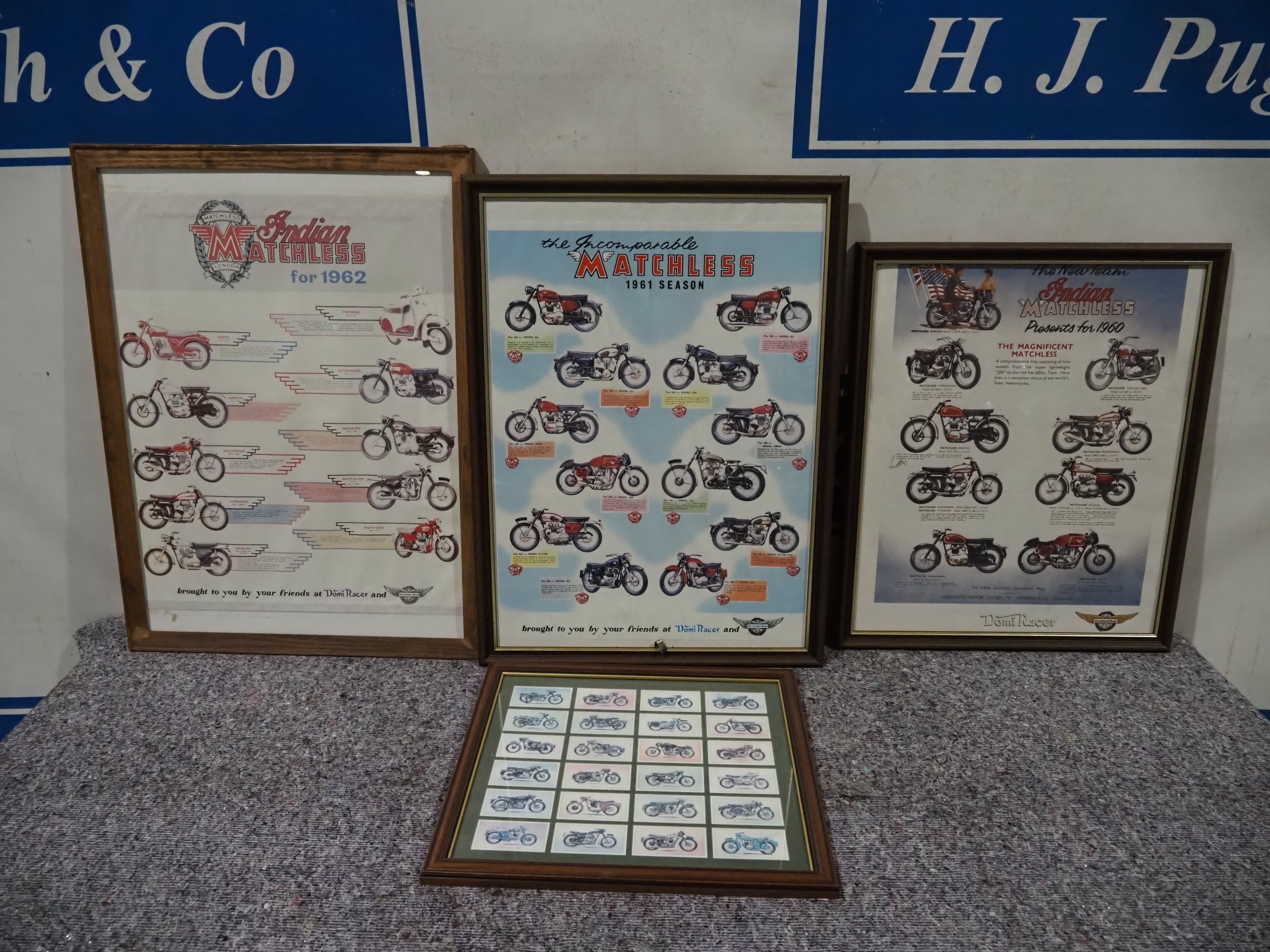 Matchless advertising posters
