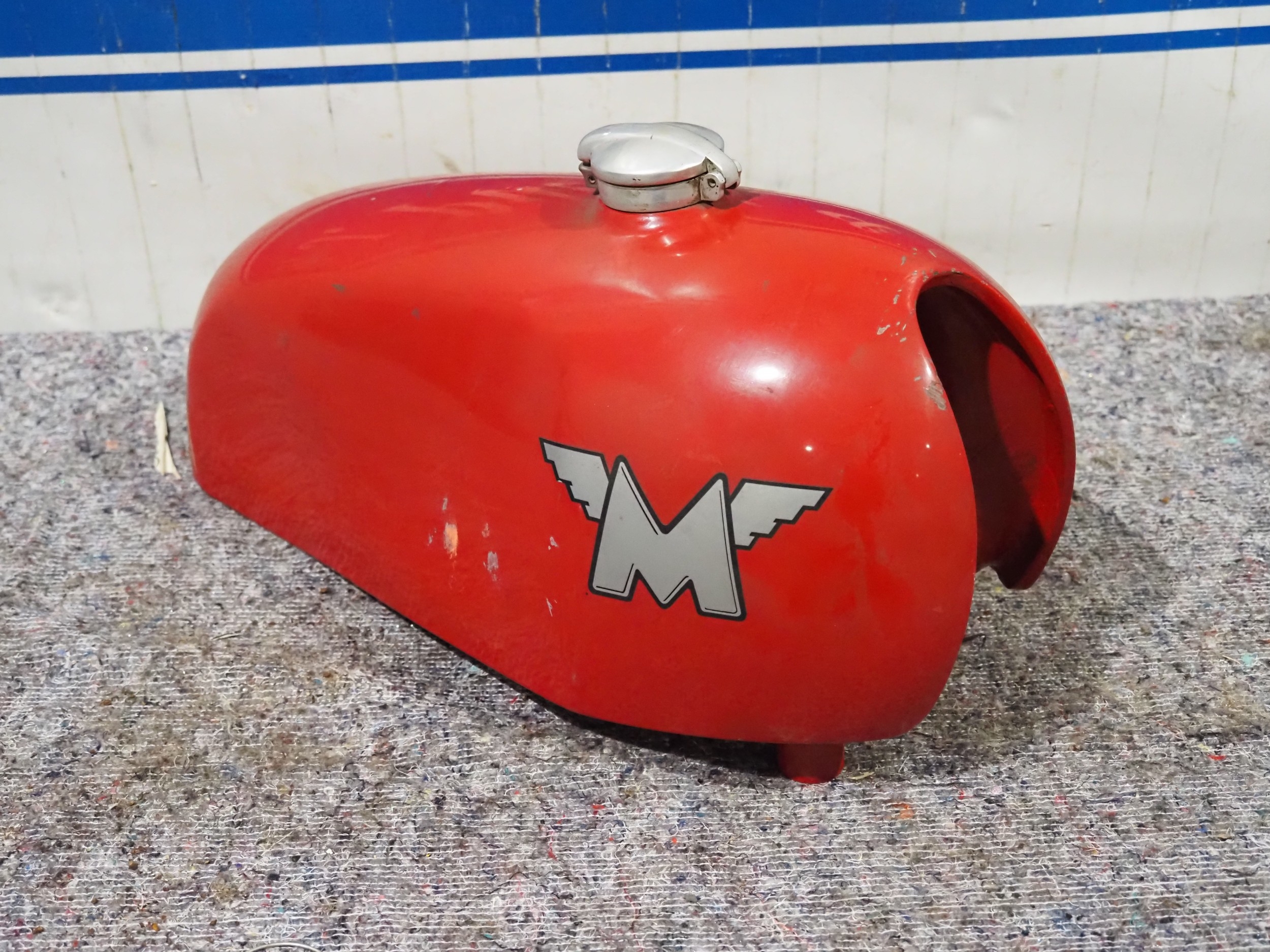Matchless fuel tank