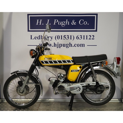 Yamaha FS1E motorcycle. 1976. 60cc Frame No. 101895 Engine No. 394 ...