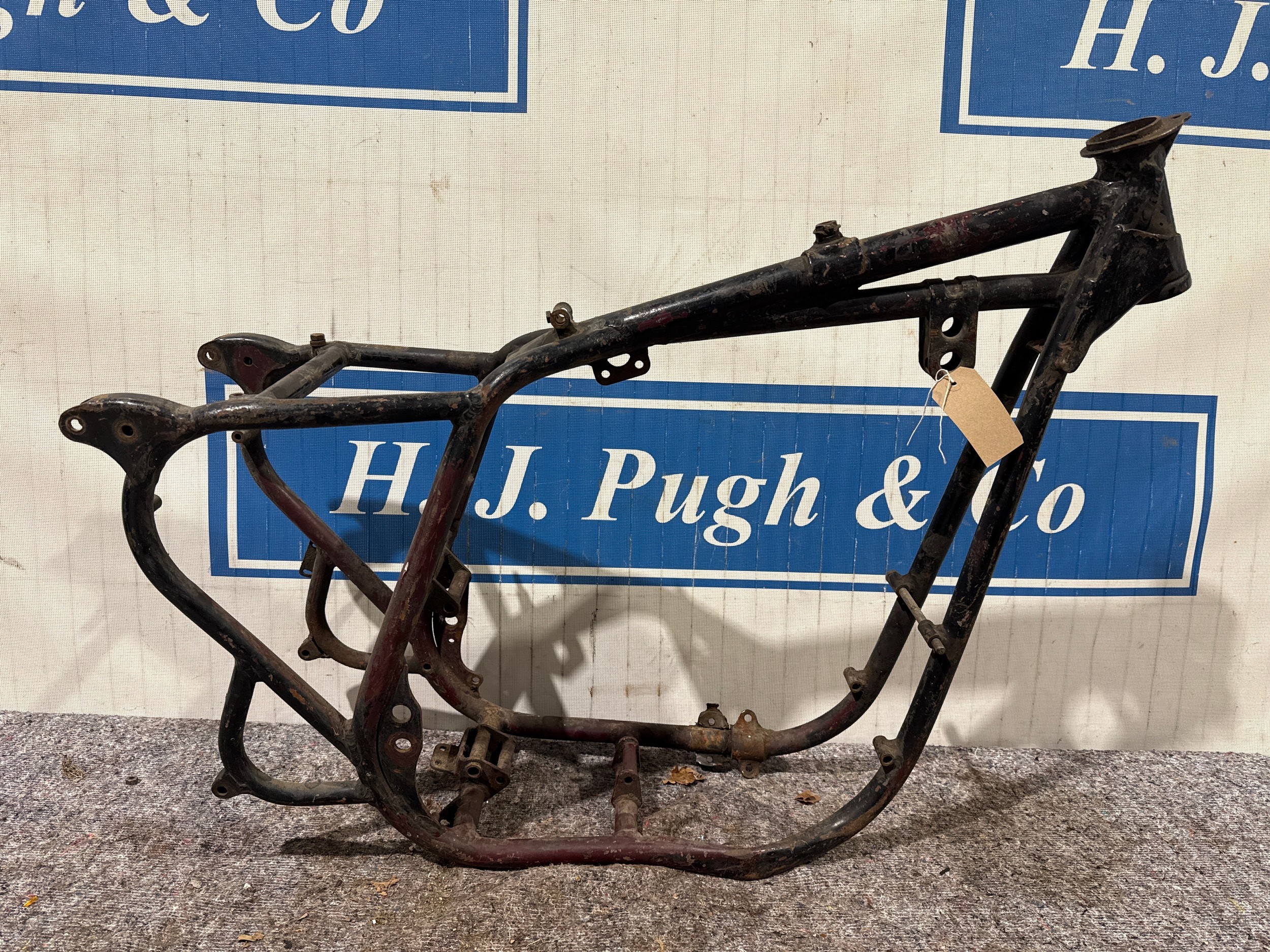 1951 BSA B31 frame. No CB31.6358
