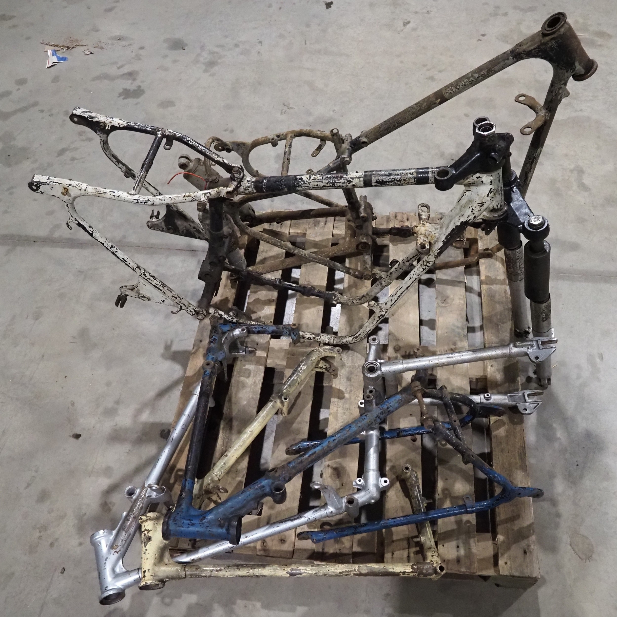 Matchless 1950s competition frame and other AJS/Matchless frames