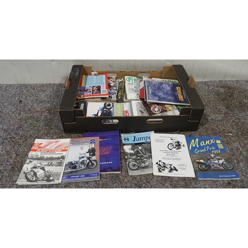 Various motorcycle literature