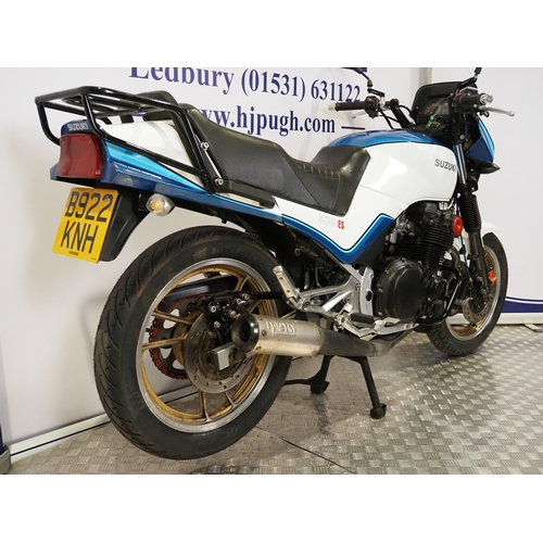 Suzuki GSX 550ER motorcycle. 1984. 550cc Runs and rides, last