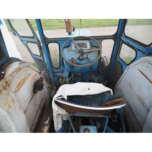 860 - Ford 4100 tractor. Runs and drives. Fitted with Fieco cab. Key in office