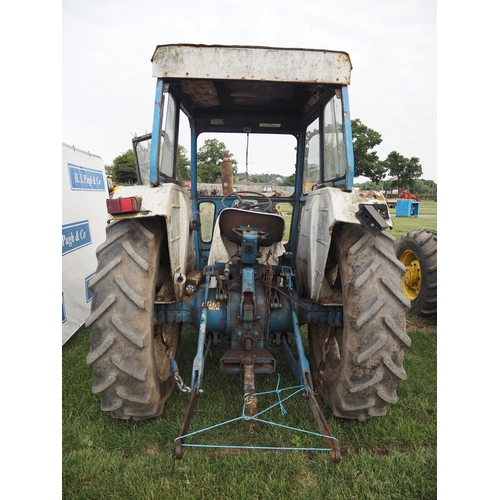 860 - Ford 4100 tractor. Runs and drives. Fitted with Fieco cab. Key in office