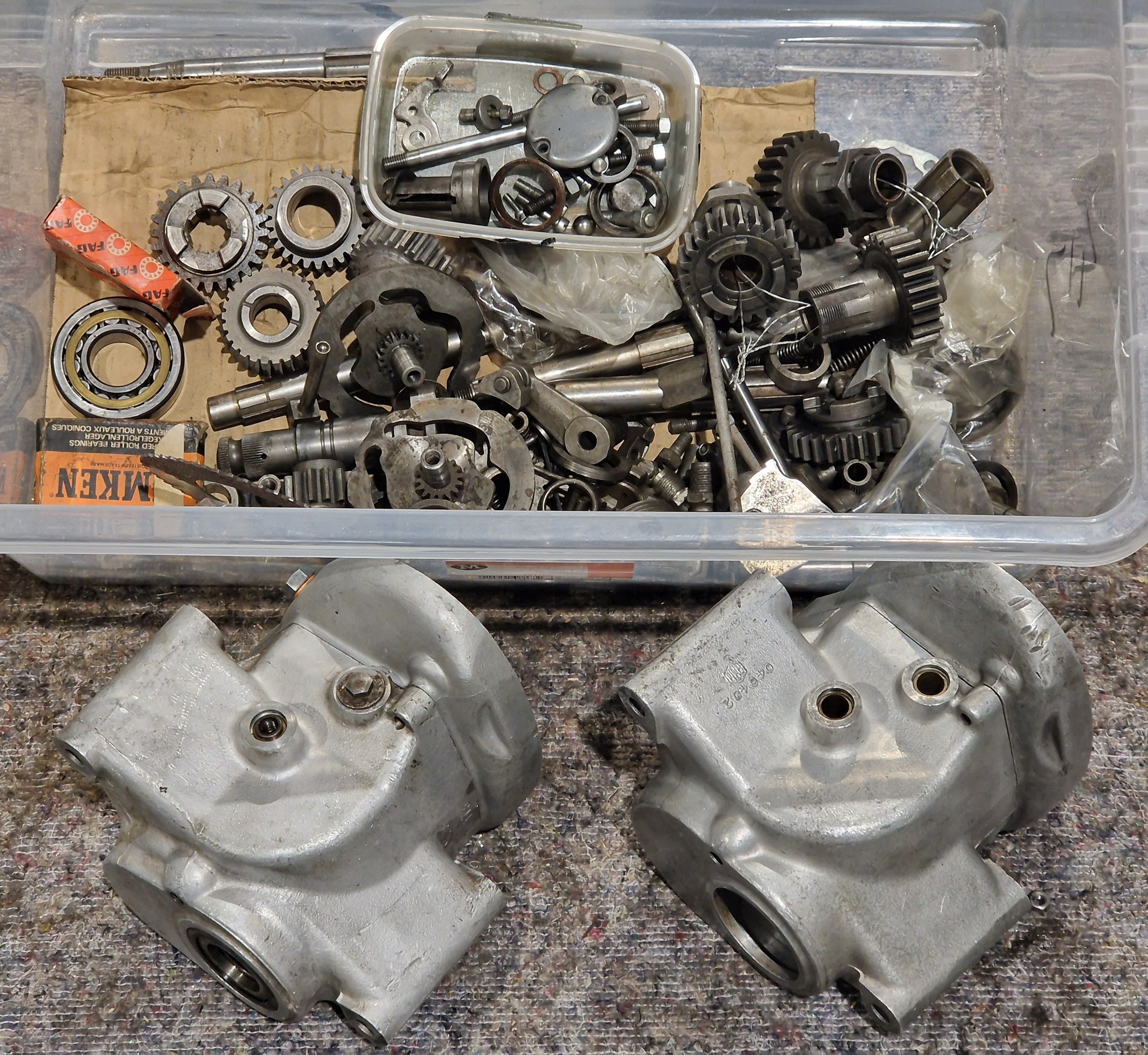 AMC gearbox shells and parts