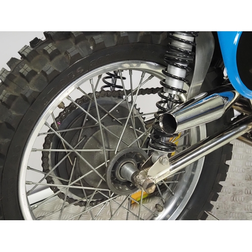 847 - Rickman BSA scrambles motorcycle. 441cc.
No engine number stamped. 
Runs and rides. This bike was bu... 