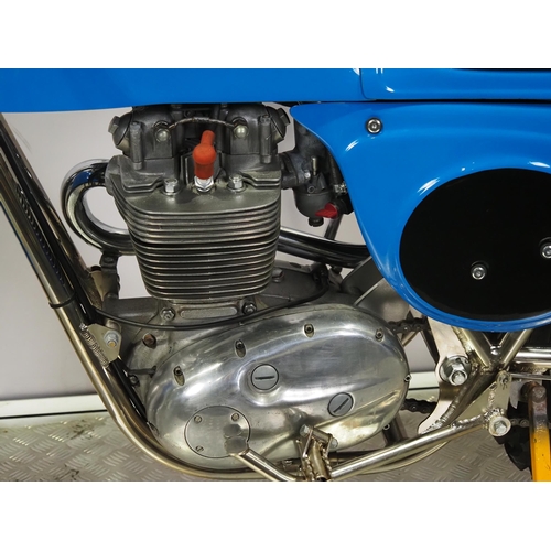 847 - Rickman BSA scrambles motorcycle. 441cc.
No engine number stamped. 
Runs and rides. This bike was bu... 