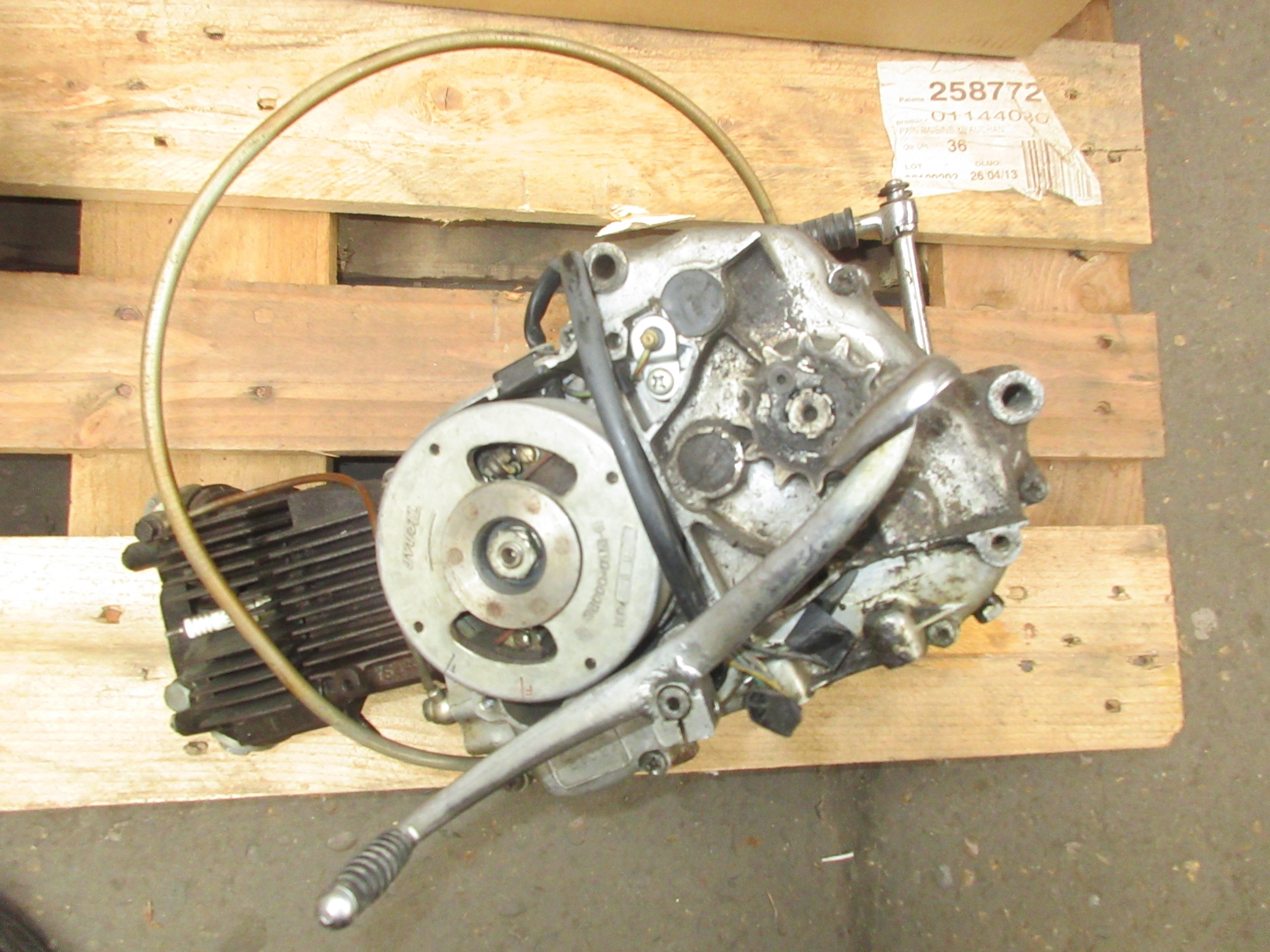 Honda C110 engine and assorted parts