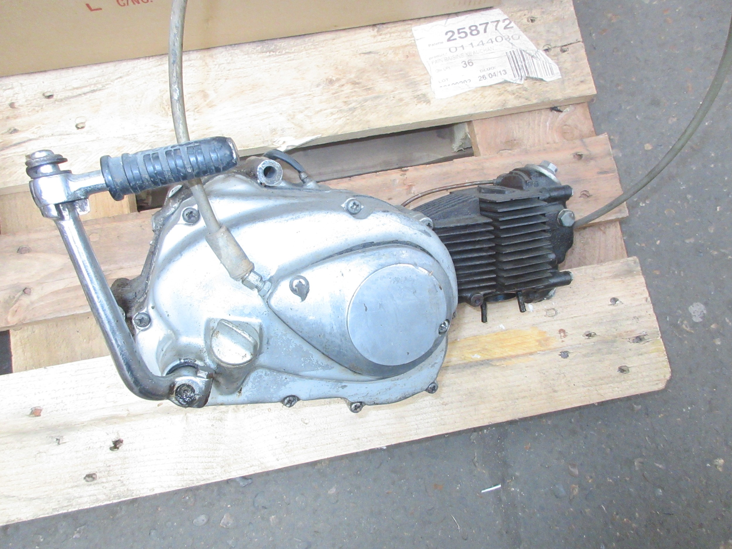 Honda C110 engine and assorted parts