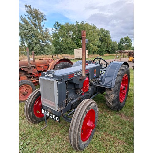 Case Model C tractor. Brought new by Marsh Farm, Much Wenlock Reg. BAW ...