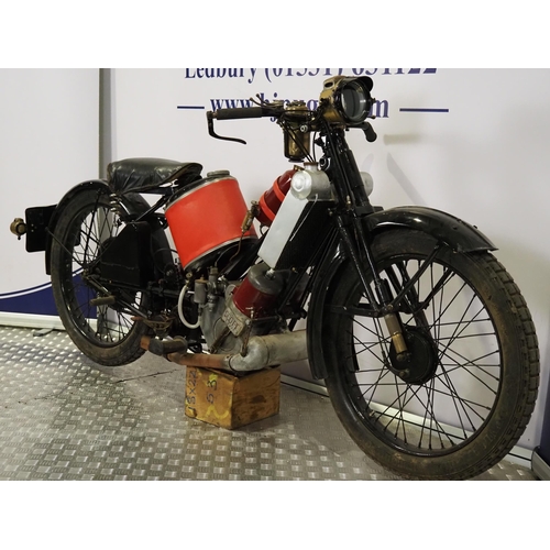 Scott Super Squirrel motorcycle. 1926. 596cc Engine No. Y8279 Non ...