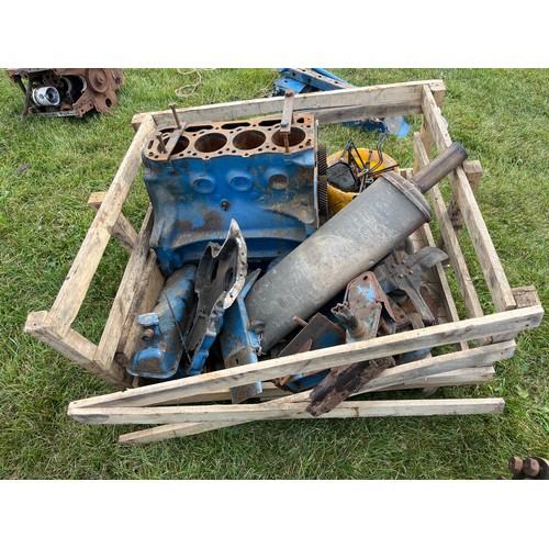 Ford 5000 Force engine block, vendor states not porous