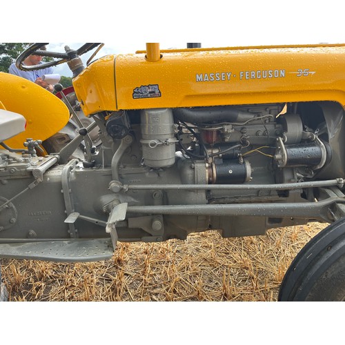 Massey Ferguson 35 Industrial tractor. 1963. 3 cylinder. Runs. Restored ...
