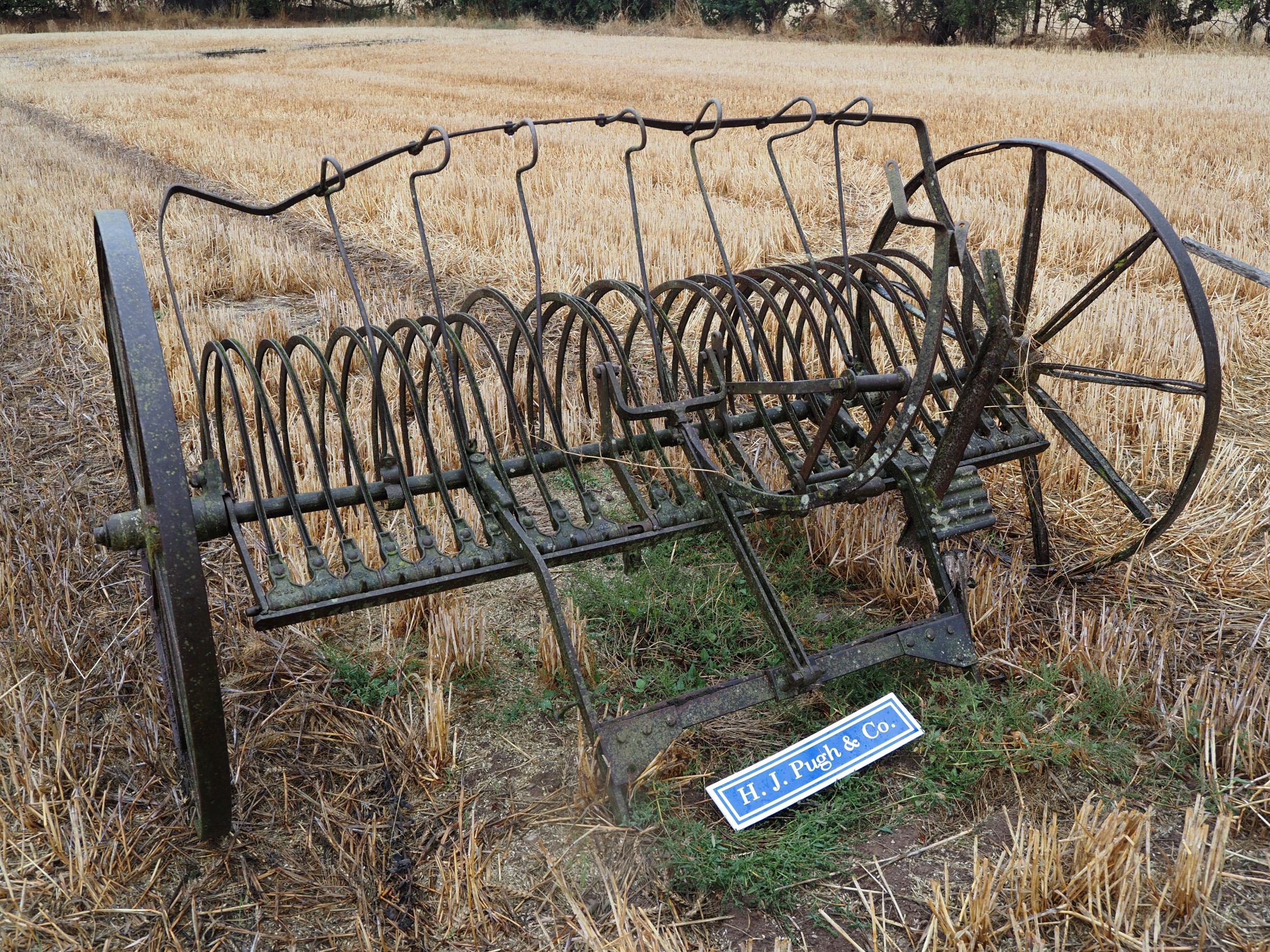 Blackstone trailed hay rake
