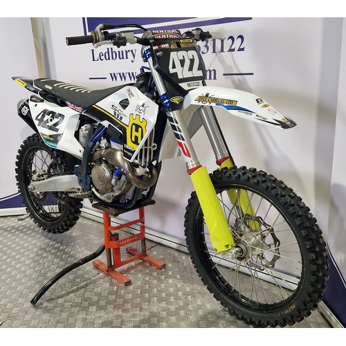 Husqvarna FC250 motocross bike Frame No. VBKUXK437RM125059 Engine No. R ...