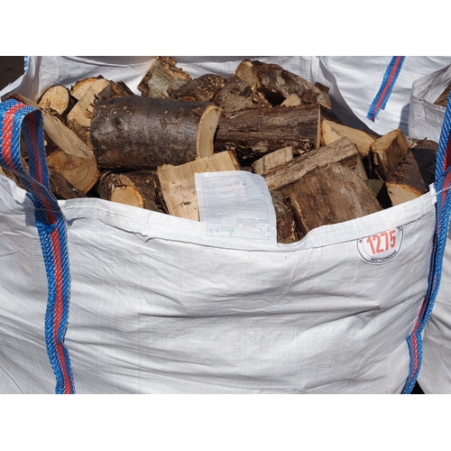 Split chestnut blocks