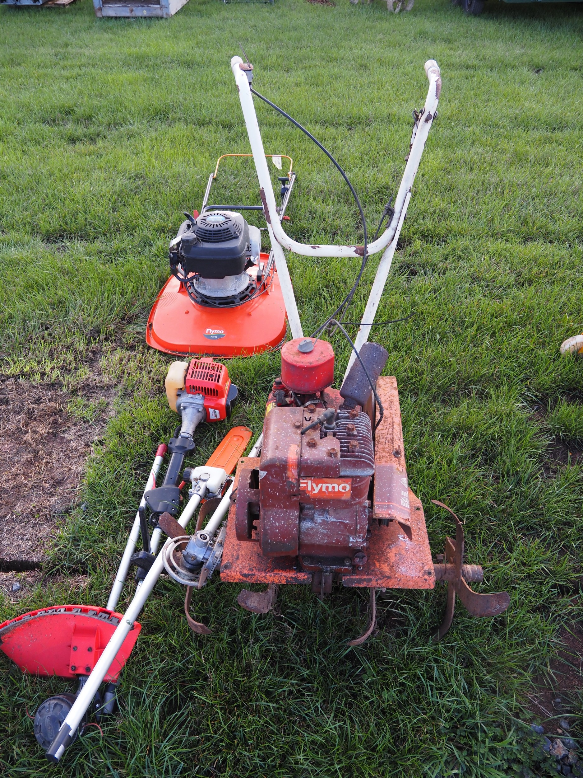 Rotavator and Flymo