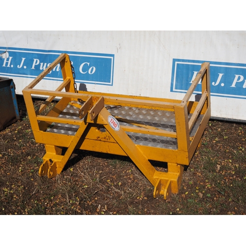 Weight carrier frame