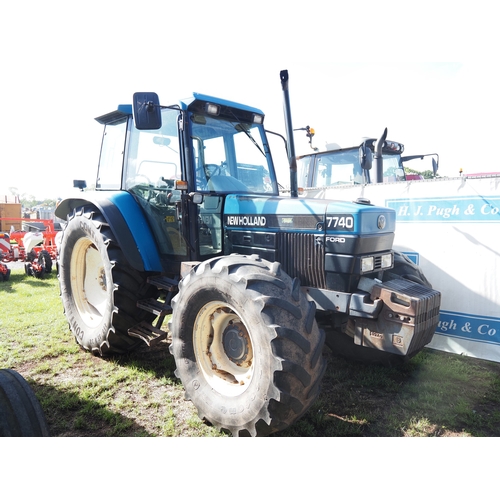 New Holland 7740 4wd tractor. C/w front weights. Direct from farm ...
