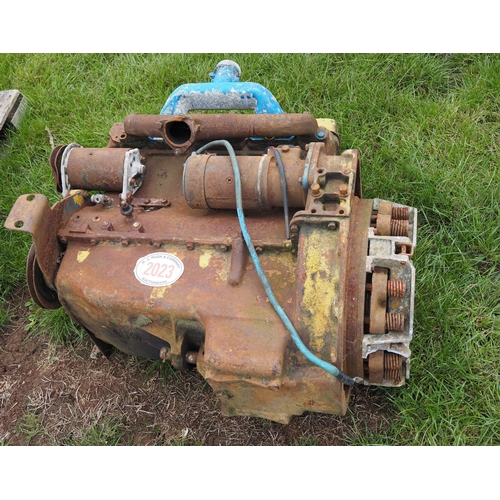 Fordson Super Major engine