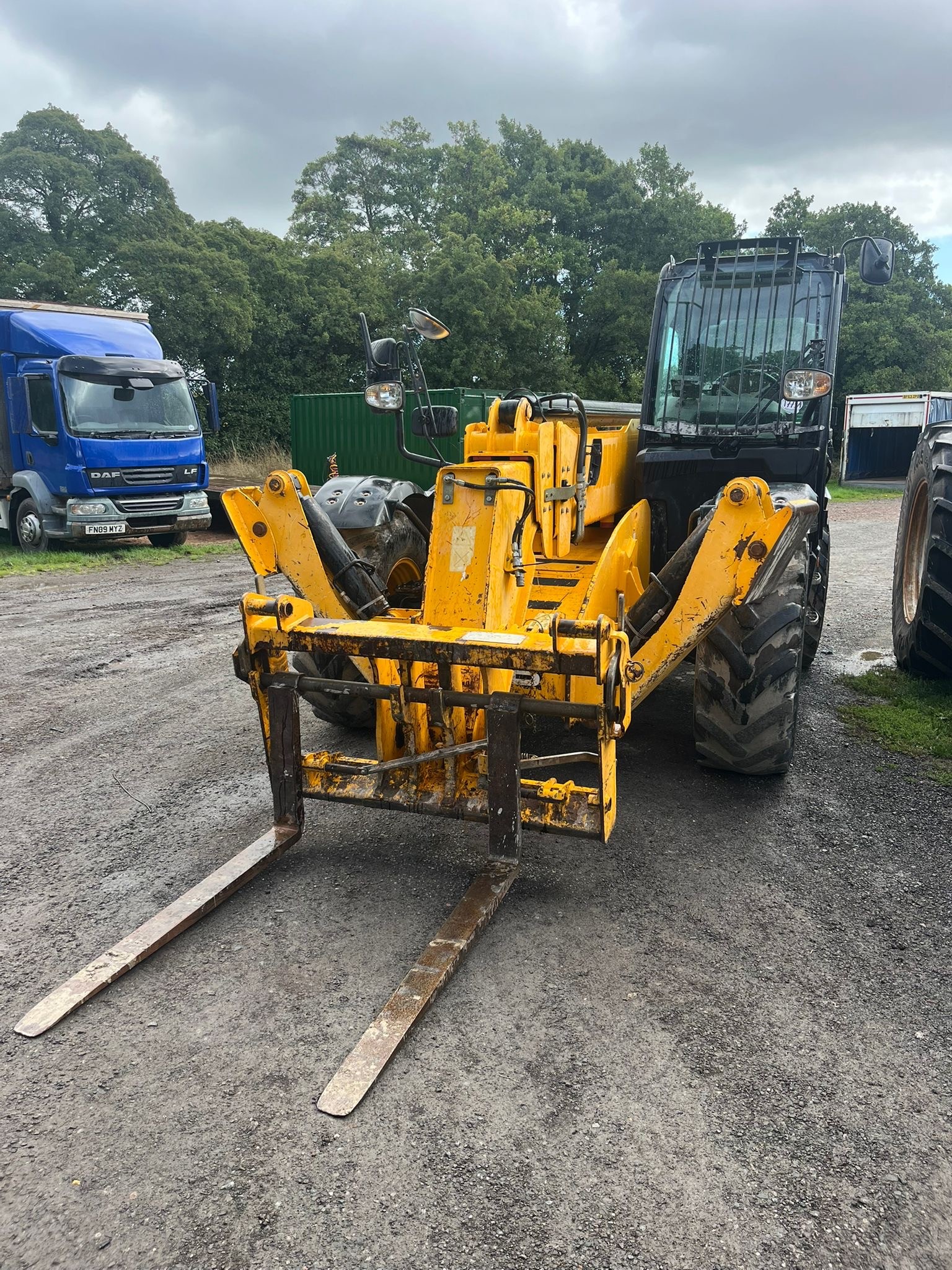 2015 JCB 535-125 Hi Viz Tier 4 Telehandler, runs and drives, Q-FIT ...