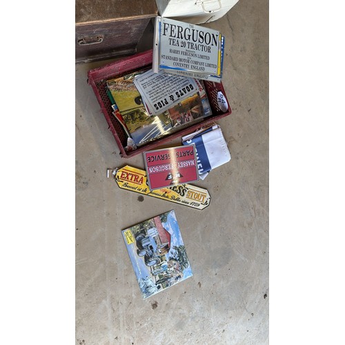 Modern tractor signs