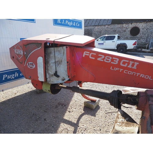 114 - Kuhn FC283 G11 lift control mower conditioner