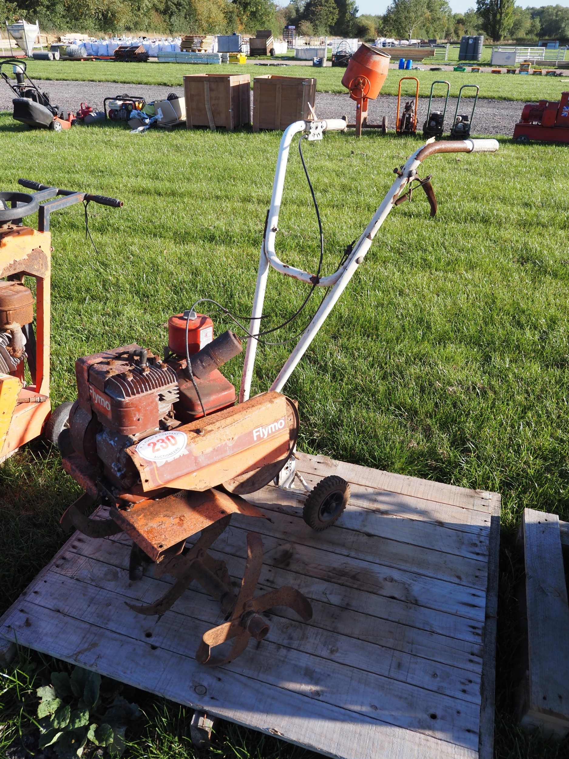Flymo rotovator