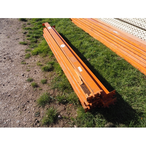 Pallet racking cross members 2.5m - 10 + 1 other