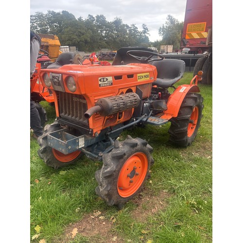 Kubota ZenNoh XB6001 4WD compact tractor