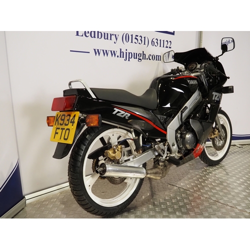 Yamaha TZR125 motorcycle. 1992. 123cc Runs and rides. MOT until