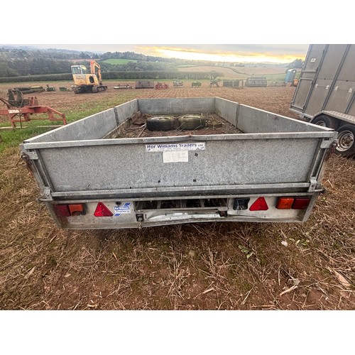 103 - Ifor Williams 12ft dropside trailer, needs new floor
