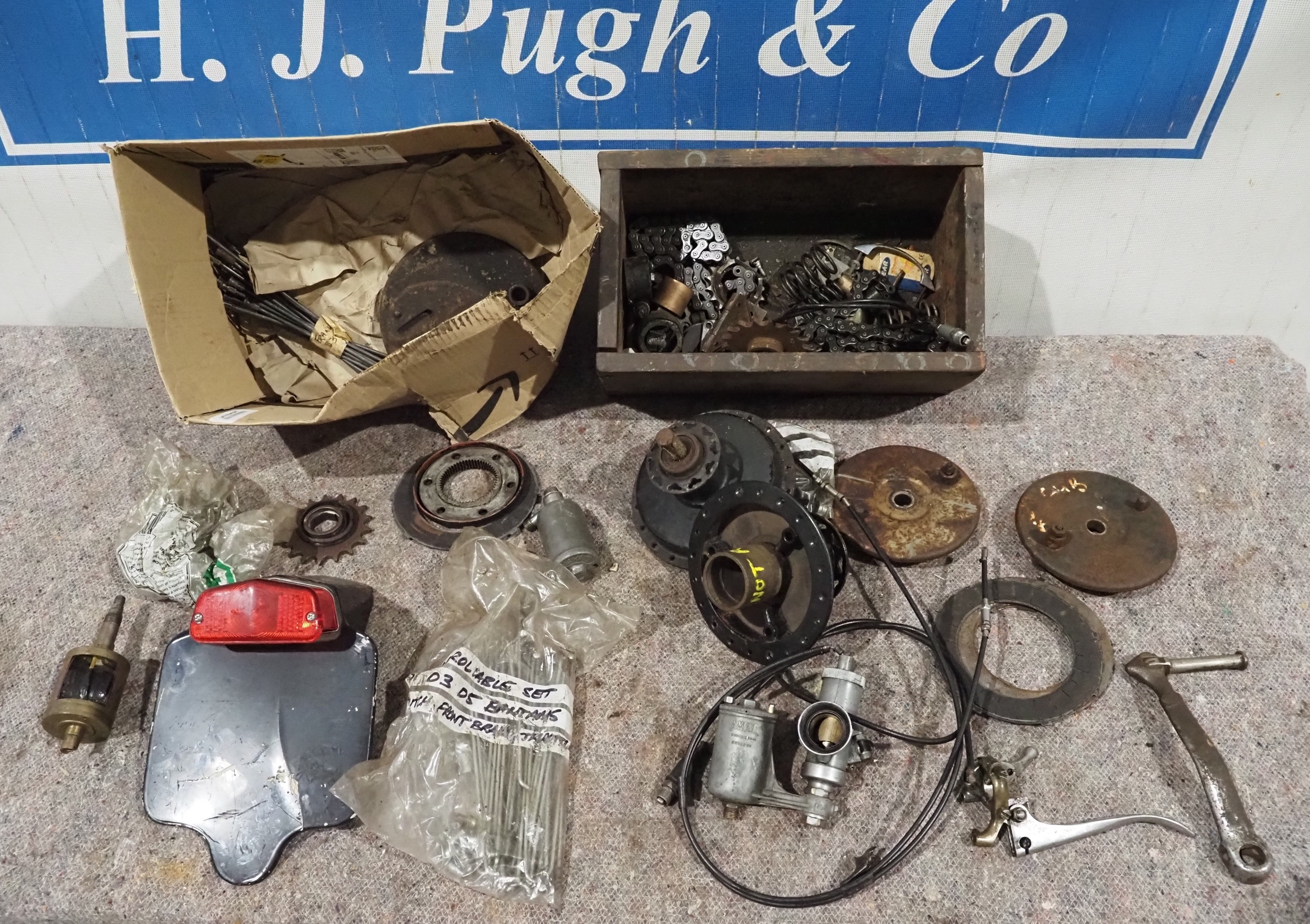 bsa-bantam-parts-to-include-amal-carb-hubs-and-leavers
