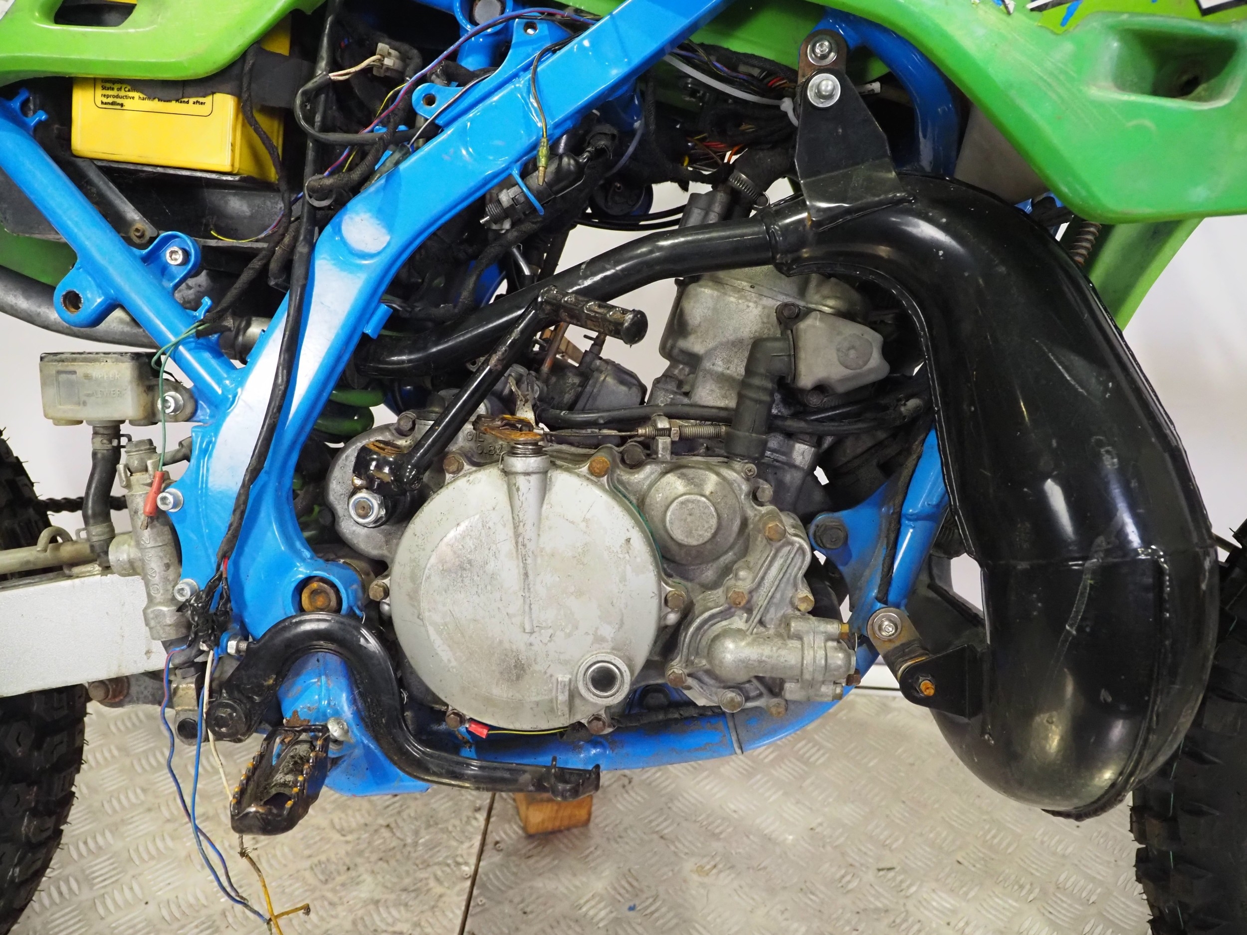 Kawasaki KDX125 motocross project. 1992/93. 125cc Frame No. DX125B ...