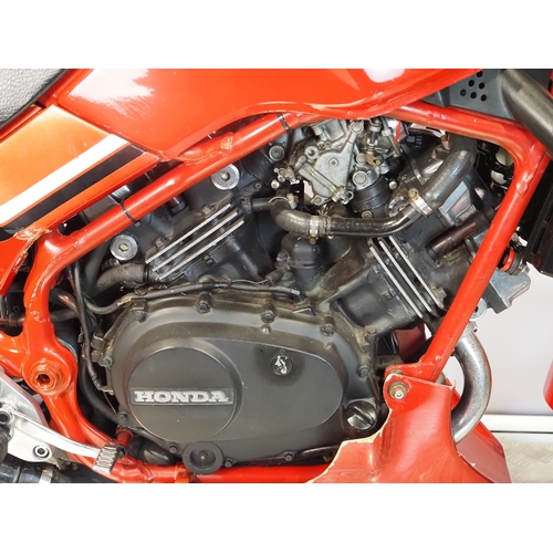 Honda VF400F motorcycle. 1983. 399cc. Frame No. NC132004742 Engine No ...