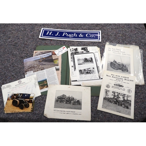 2050 - Assorted Automower and Bray literature