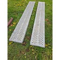 Steel trailer ramps 8ft